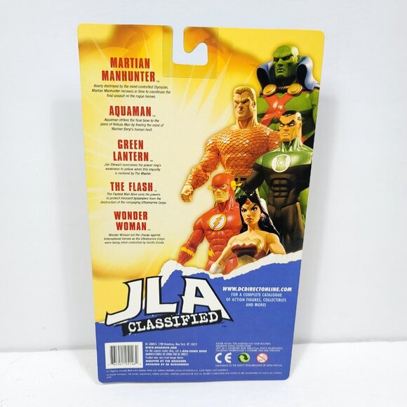 DC Direct JLA Classified Classic FLASH Series 1 Action Figure Justice League New - Picture 4 of 5